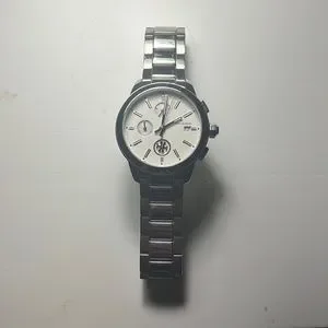 Tory Burch | Accessories | Collins Chronograph Silver Tory  display picture 2